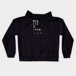 Frightened Rabbit Merch Pedestrian Verse Kids Hoodie